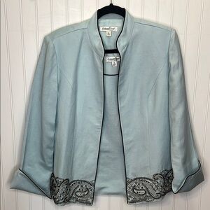 ColdWater Creek 2 Pc Tank and Jacket Size 12